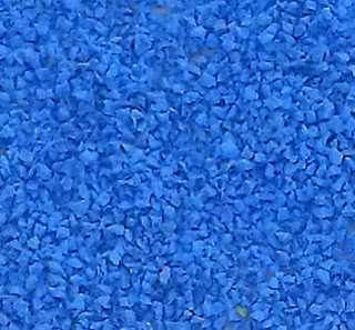 26035 Tennis Slide Gummigranulat, Farbe blau (Preis pro kg)